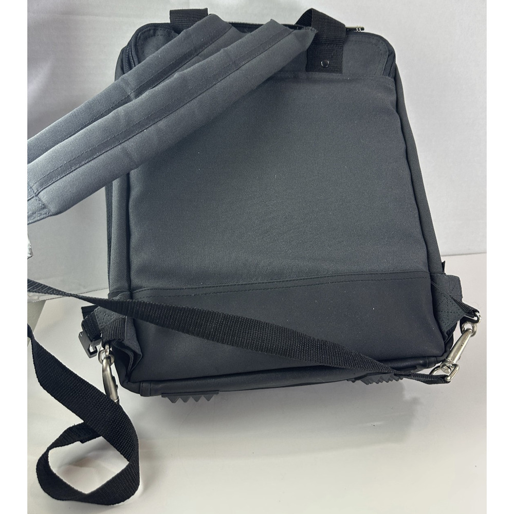 *Flawed Vintage Apple Computer x Mead Backpack Bag Rainbow Logo Collector Rare - Picture 11 of 16
